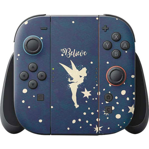 Disney Tinker Bell Believe Nintendo Switch 2 (2025) Joy-Con Controller Skin