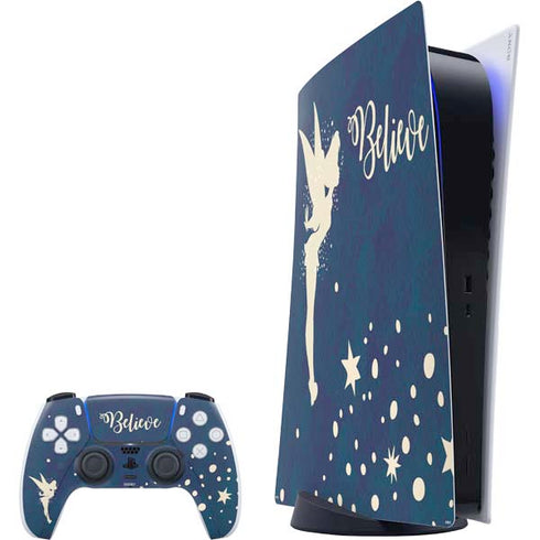 Disney Tinker Bell Believe PlayStation PS5 Skins