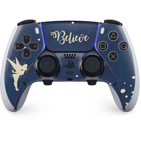 Disney Tinker Bell Believe PS5 DualSense Edge Pro Controller Skin