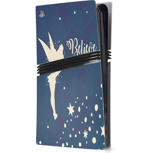 Disney Tinker Bell Believe PS5 Pro Console Skin