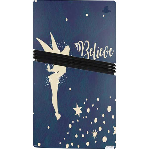 Disney Tinker Bell Believe PS5 Pro Console Skin