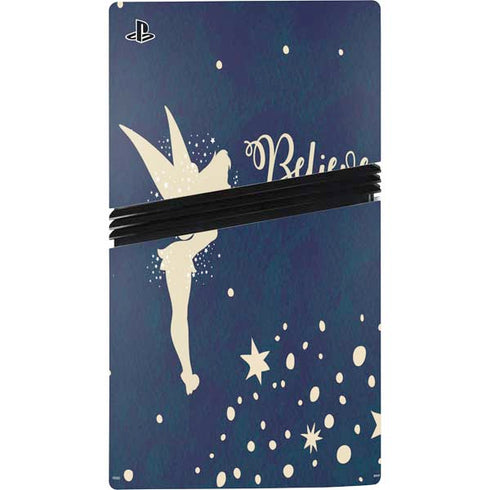 Disney Tinker Bell Believe PS5 Pro Disk Bundle Skin