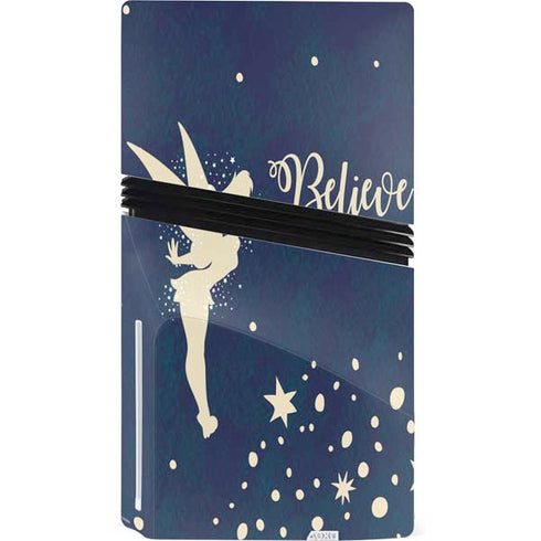 Disney Tinker Bell Believe PS5 Pro Disk Bundle Skin
