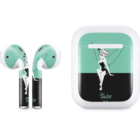 Disney Tinker Bell Color Block Apple AirPods Skin