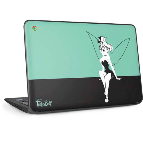 Disney Tinker Bell Color Block HP Chromebook Skin