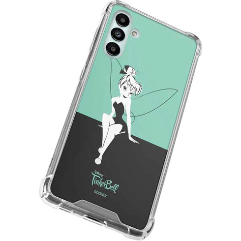 Disney Tinker Bell Color Block Galaxy A13 5G Clear Case