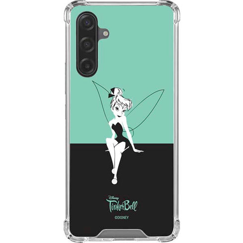 Disney Tinker Bell Color Block Galaxy A17 Clear Case