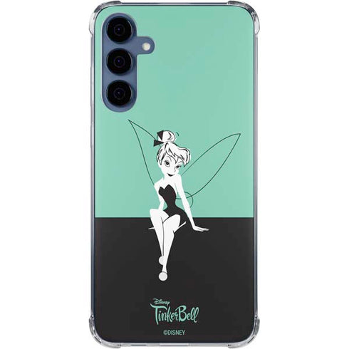 Disney Tinker Bell Color Block Galaxy A55 5G Clear Case