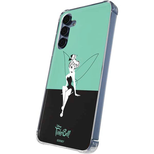 Disney Tinker Bell Color Block Galaxy A55 5G Clear Case