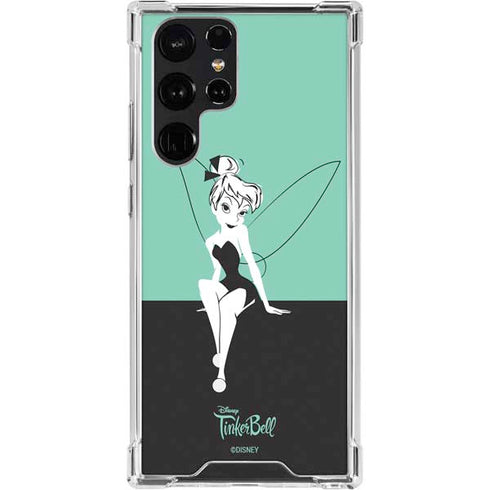 Disney Tinker Bell Color Block Galaxy S23 Ultra Clear Case