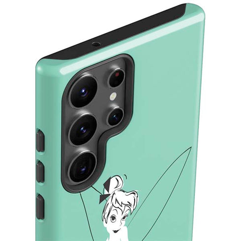 Disney Tinker Bell Color Block Galaxy S23 Ultra Pro Case