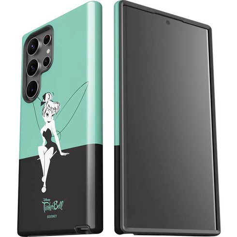 Disney Tinker Bell Color Block Galaxy S23 Ultra Pro Case