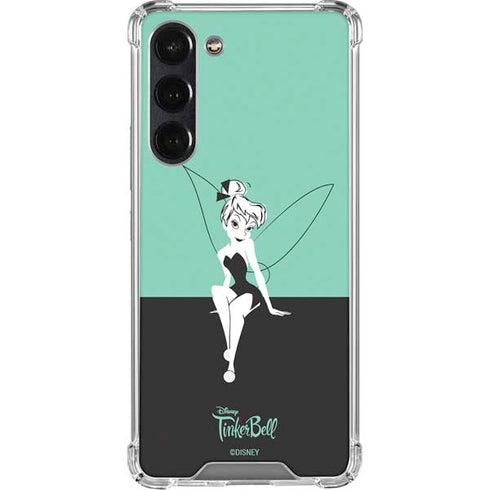 Disney Tinker Bell Color Block Galaxy S24 FE Clear Case