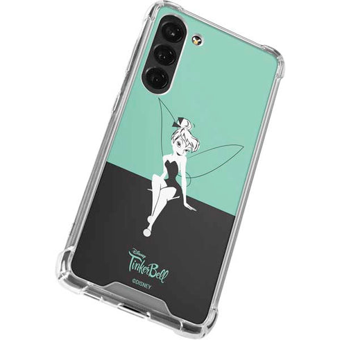 Disney Tinker Bell Color Block Galaxy S24 FE Clear Case