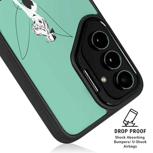 Disney Tinker Bell Color Block Galaxy S24 FE Kickstand Case