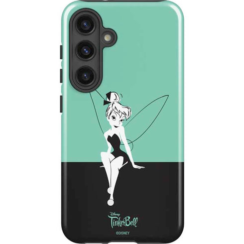 Disney Tinker Bell Color Block Galaxy S25 Plus Impact Case