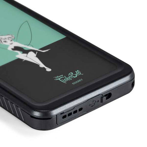 Disney Tinker Bell Color Block Galaxy S24 Plus Waterproof Case