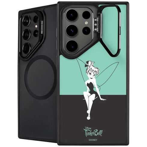 Disney Tinker Bell Color Block Galaxy S25 Ultra Kickstand Case