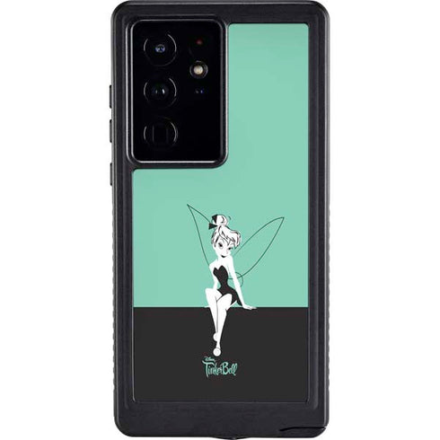 Disney Tinker Bell Color Block Galaxy S24 Ultra Waterproof Case