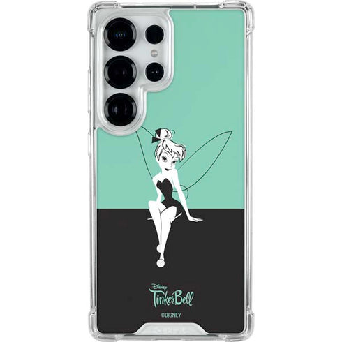 Disney Tinker Bell Color Block Galaxy S25 Ultra Clear Case