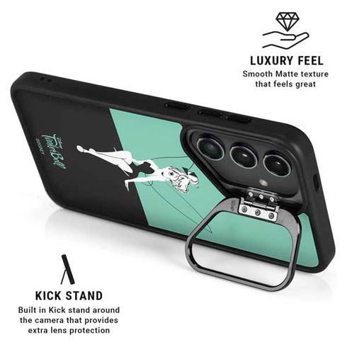 Disney Tinker Bell Color Block Galaxy S26 Kickstand Case
