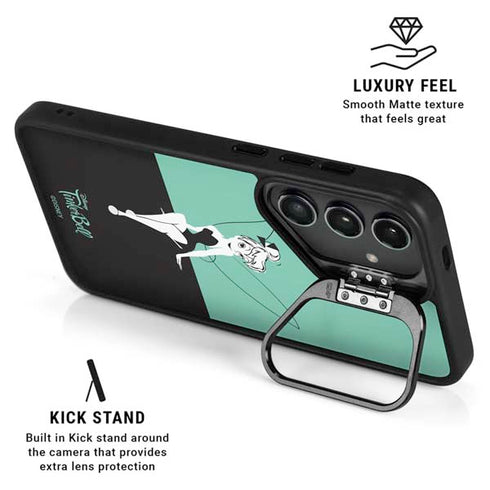 Disney Tinker Bell Color Block Galaxy S26 Plus Kickstand Case