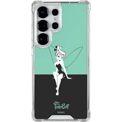 Disney Tinker Bell Color Block Galaxy S26 Ultra Clear Case