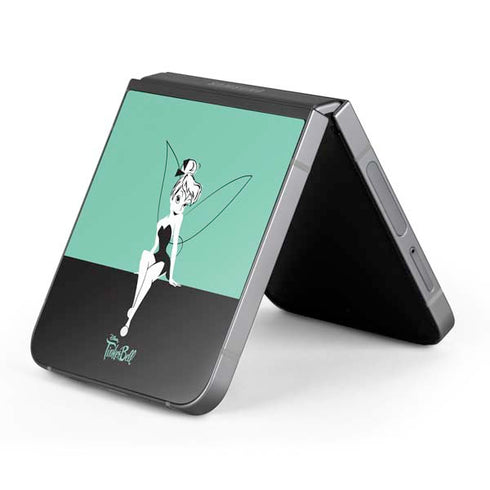 Disney Tinker Bell Color Block Galaxy Z Flip6 Skin
