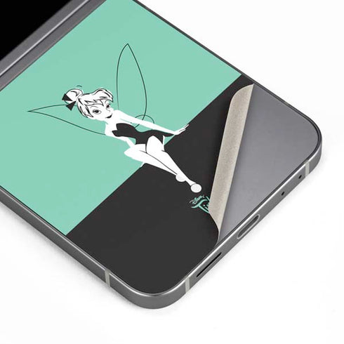 Disney Tinker Bell Color Block Galaxy Z Flip6 Skin