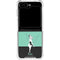 Disney Tinker Bell Color Block Galaxy Z Flip6 Clear Case