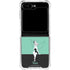 Disney Tinker Bell Color Block Galaxy Z Flip6 Clear Case