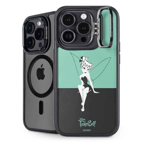Disney Tinker Bell Color Block iPhone 14 Pro Max Kickstand Case