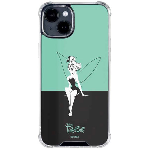 Disney Tinker Bell Color Block iPhone 15 Clear Case