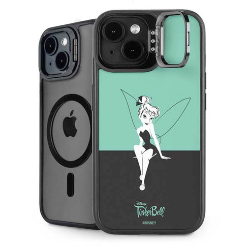 Disney Tinker Bell Color Block iPhone 15 Kickstand Case