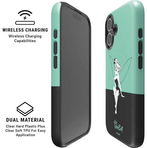 Disney Tinker Bell Color Block iPhone 16 Magsafe Impact Case