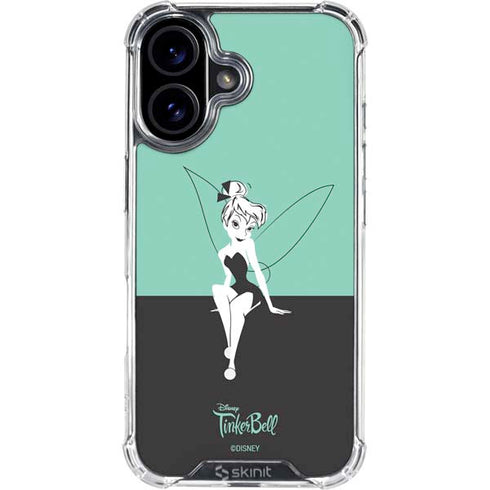 Disney Tinker Bell Color Block iPhone 16 Plus Clear Case
