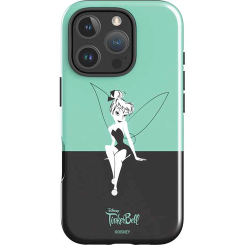 Disney Tinker Bell Color Block iPhone 16 Pro Impact Case