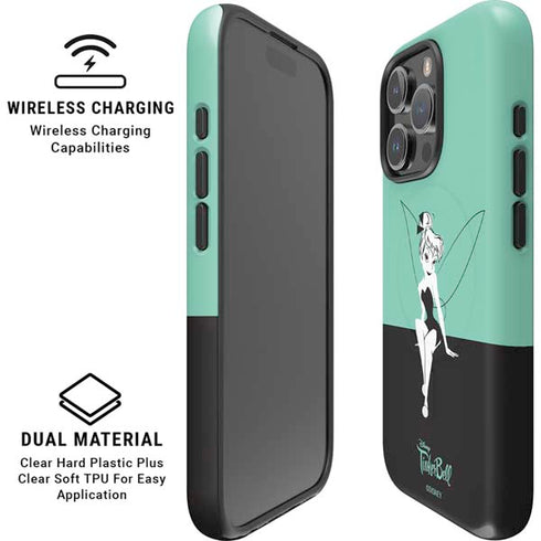 Disney Tinker Bell Color Block iPhone 16 Pro Max Magsafe Impact Case