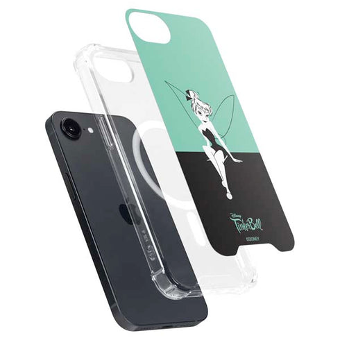 Disney Tinker Bell Color Block iPhone 16e MagSafe Case