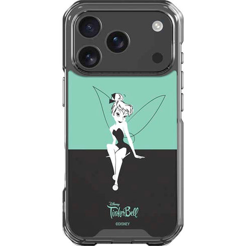 Disney Tinker Bell Color Block iPhone 18 Pro Clear Case