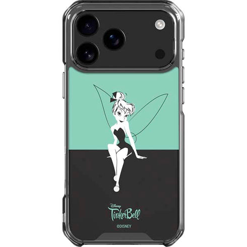 Disney Tinker Bell Color Block iPhone 18 Pro Max Clear Case