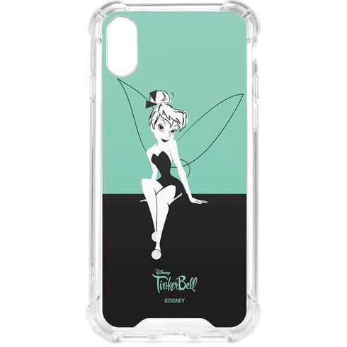Disney Tinker Bell Color Block iPhone XS Clear Case