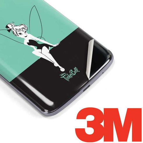 Disney Tinker Bell Color Block Moto E5 Plus Skin