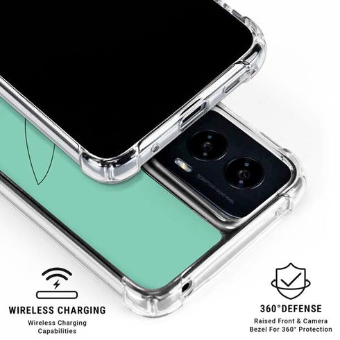 Disney Tinker Bell Color Block Moto G Power 5G (2024) Clear Case