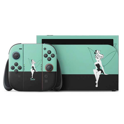 Disney Tinker Bell Color Block Nintendo Skins