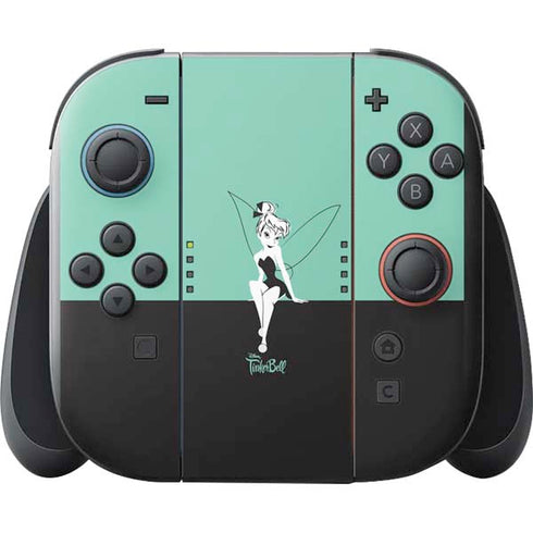 Disney Tinker Bell Color Block Nintendo Switch 2 (2025) with Joy-Con Skin