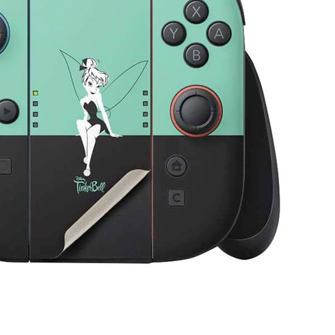 Disney Tinker Bell Color Block Nintendo Switch 2 (2025) Joy-Con Controller Skin