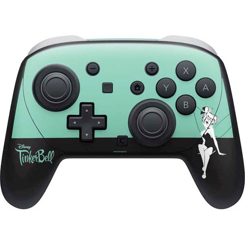 Disney Tinker Bell Color Block Nintendo Switch 2 (2025) Pro Controller Skin