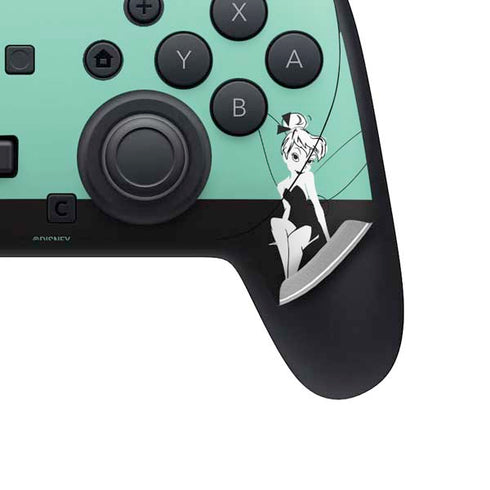Disney Tinker Bell Color Block Nintendo Switch 2 (2025) Pro Controller Skin
