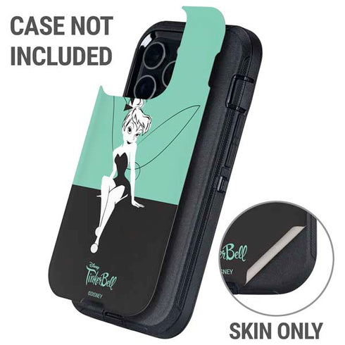 Disney Tinker Bell Color Block Otterbox Defender iPhone Skin